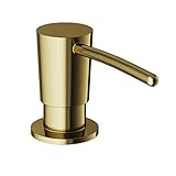 VIGO Kitchen Soap Dispenser In Matte Brushed Gold