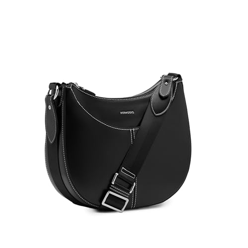 Image of Miraggio Tru Hobo Bag | Women Shoulder Bag For Casual Day Look & Travel | Gift Items For Women | Solid Hobo Bags With Adjustable Statement Strap