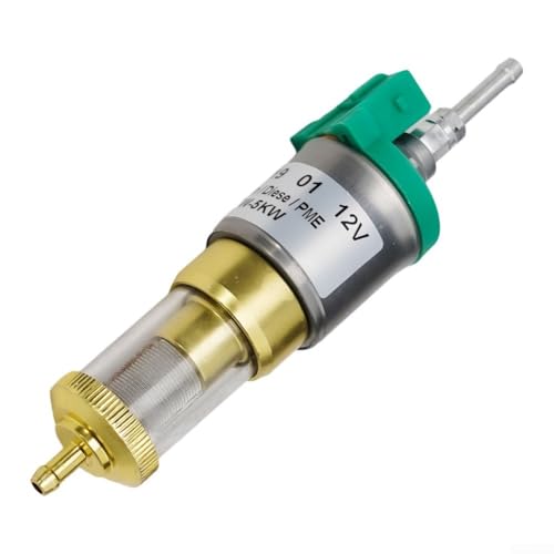 Kraftstoff-Dosierpumpe für Eberspacher 1KW bis 5KW Dieselheizungen 1224V2228ML Modell mit Doppelfilter und 22ml/28ml Kraftstoffkapazität (24V-22ml)