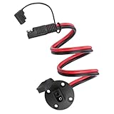 mophrati SAE auf SAE 4Pin Adapter Adapter Tragbarer PVC Konverter Staubdichte Kappe Schnelltrenn Verlängerungskabel Automotive