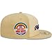 New Era Men's Khaki Los Angeles Rams Raffia Front 59FIFTY Fitted Hat