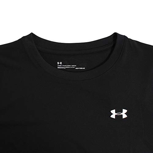 Under Armour Women's Tech Short-Sleeve T-Shirt , Black (001)/Metallic Silver , Medium