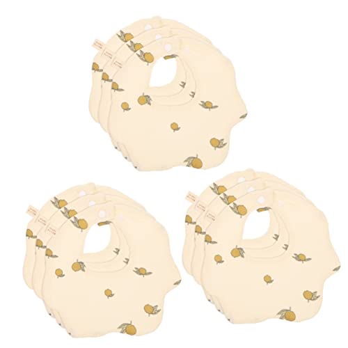Bavoirs rotatifs coton de qualité supérieure : mousseline absorbante ajustable ibasenice