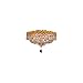 Elegant Lighting V1900F14G/EC Century - Four Light Flush Mount, Crystal Style Options: Clear Elegant Cut