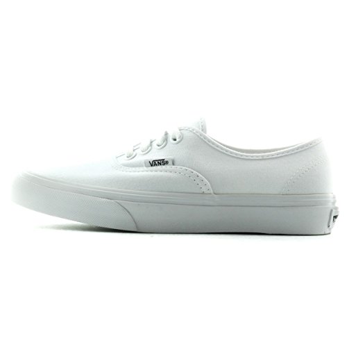 Vans Vans Unisex Authentic True White Canvas VN000EE3W00 Mens 8, Womens 9.5