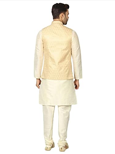 Image of Men's Kurta Pyjama with Nehru /Modi Jacket