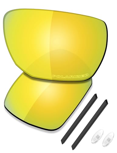 Image of SAUCER Premium Replacement Lenses & Rubber Kits for Oakley Ejector OO4142 | UV400 Protection, Anti-Scratch, Precise Fit