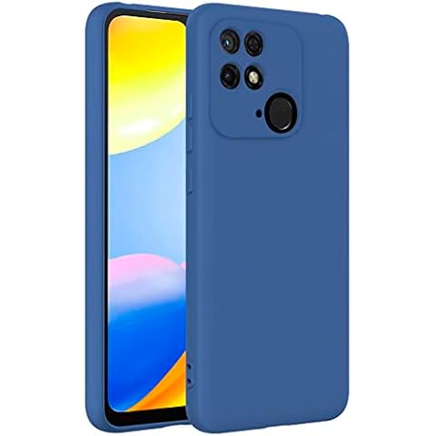 Funda TBOC para Xiaomi Redmi 10C con carcasa rígida y silicona líquida Cover