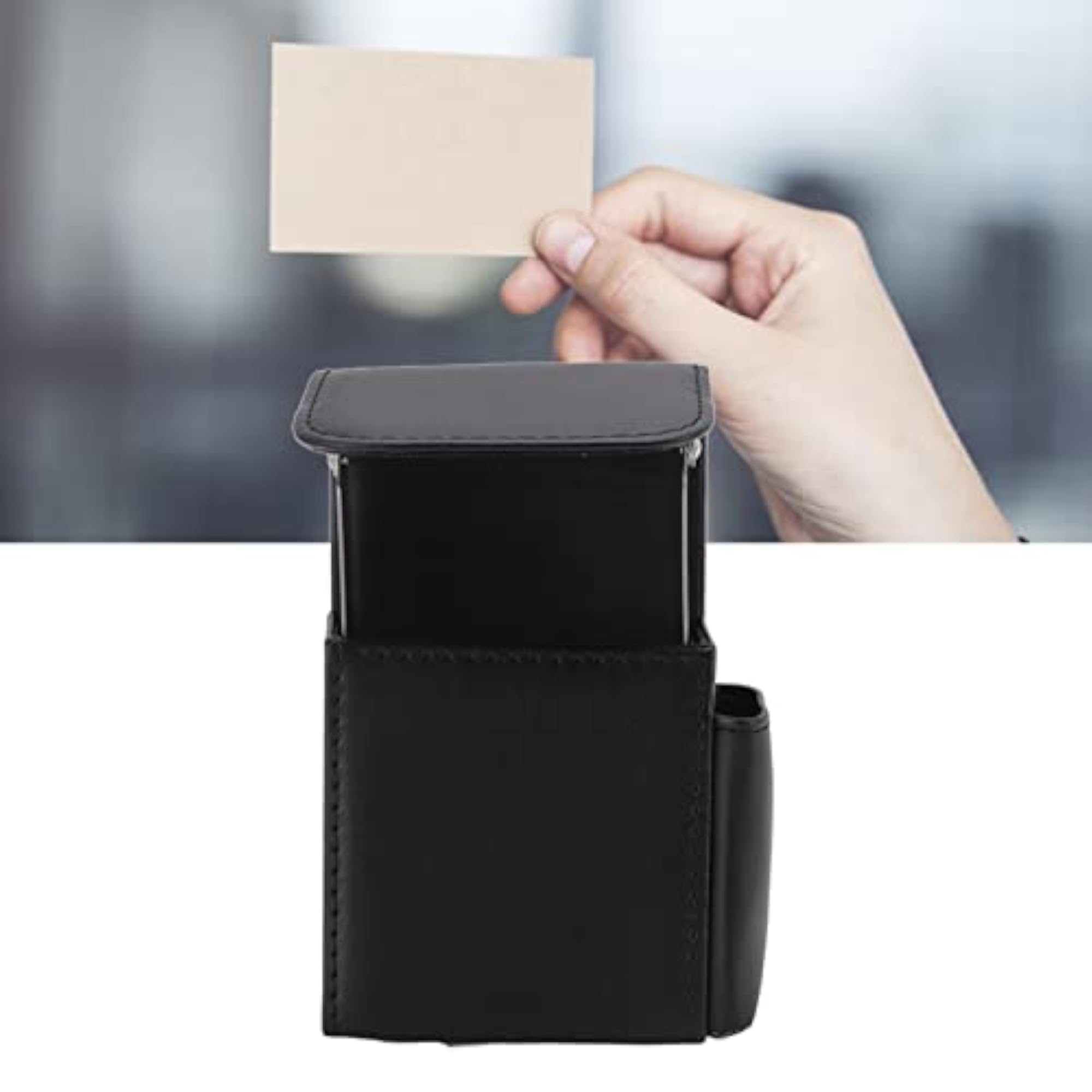 Multifunctional Cigarette Case, Well-Made Black Gift