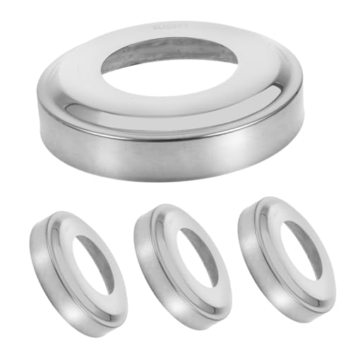 Sosoport 4pièces Détachées Pour Échelle De Piscine Creusée Capuchon De Rampe Acier Inoxydable Remplacement De Couvre Poteaux De Piscine