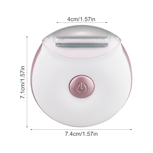 Afeitadora eléctrica mujer recargable USB e impermeable 6