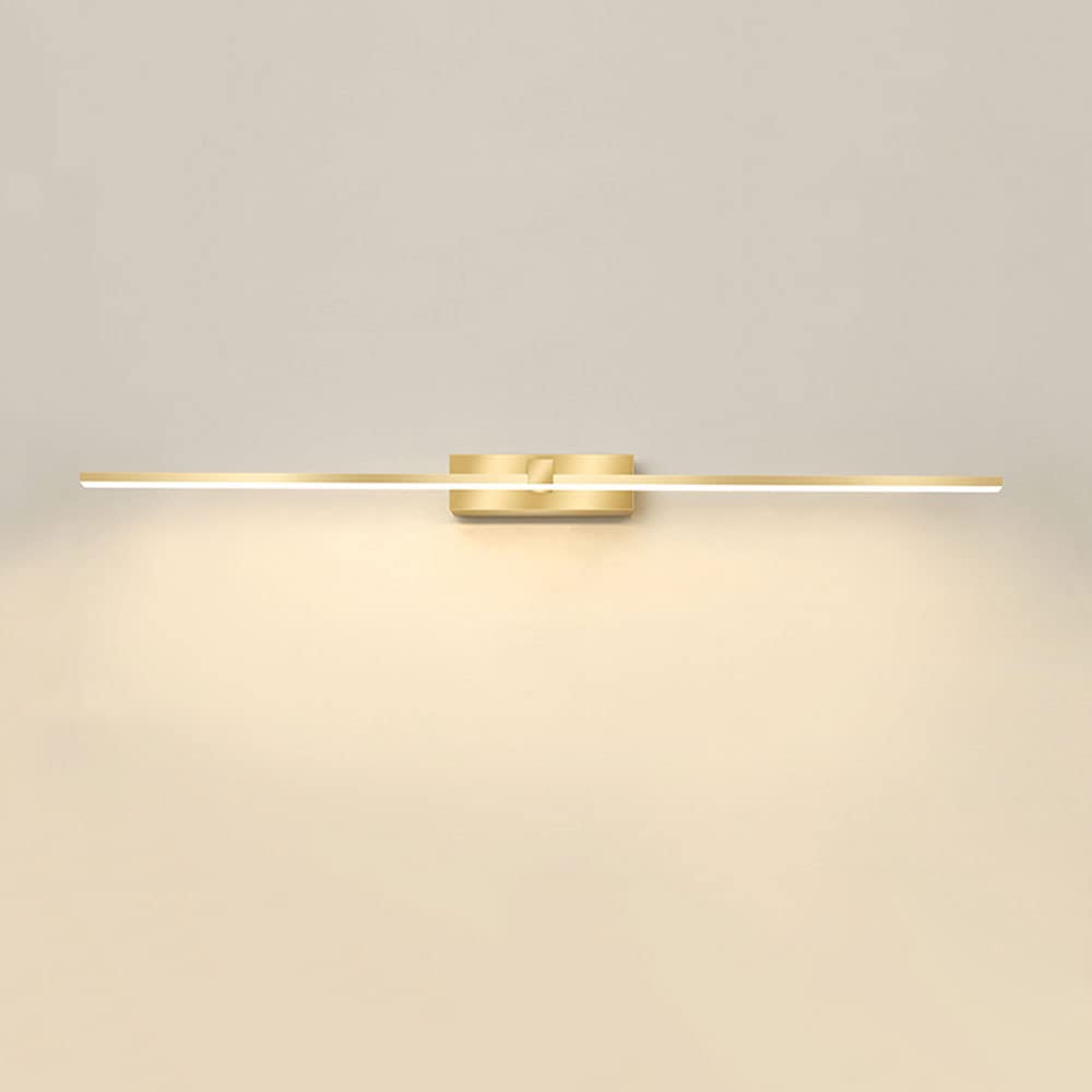 Applique murale linéaire design pour salle d'eau luminaire LED 12W raffiné
