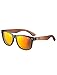 Gafas de sol polarizadas para hombres y mujeres, gafas de sol de madera, 100% resistentes a los rayos UV400