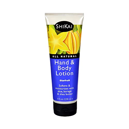 ShiKai - Starfruit Hand & Body Lotion, Plant-Based, Perfect for Daily Use, Rich in Botanical Extracts, Makes Skin Softer & More Hydrated, Formulated for Dry, Sensitive Skin, Creamy Texture (8 oz)