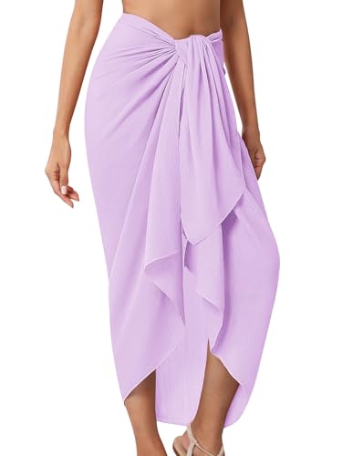 Image of QIANXIZHAN Women's Swimsuit Cover Up,Beach Sarong Wrap Bottom Coverup