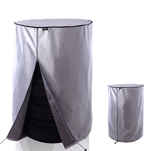 Auto Reifenabdeckung 4，Reifentasche，Reifenhülle，Hülle Autoreifen，Reifensäcke，Reifenschutzhülle，Reifenstapel Abdeckung