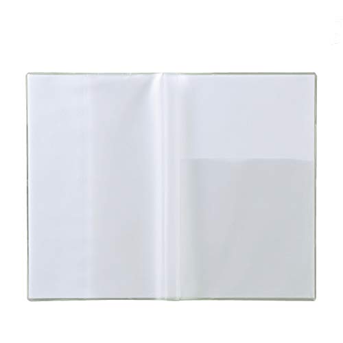 Couverture Jibun B6 Slim KOKUYO anti-rayures 0.2mm avec boucle stylo et 4 range-cartes