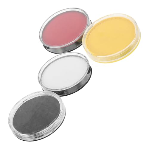 POPETPOP 4 Cajas De Pintura Facial Para Fiestas De Halloween Resistente Al Agua Ideal Para Rostro Y Cuerpo Incluye Tubos De Pintura Facial Lavables En Barra Maquillaje Con Base