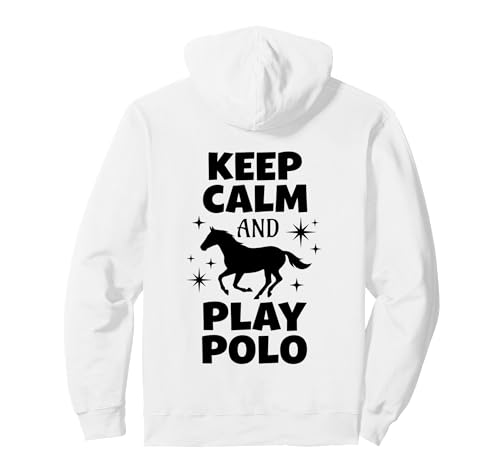 Keep Calm And Play Polo Horse ���g�� ��n �p�[�J�[