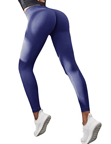Svanco Leggins Mujer Push Up Deportivos Pantalones de Yoga Deporte Mallas Cintura Alta de Entrenamiento Sin Costuras Elásticos Legins Compresion Gimnasio Fitness Cover
