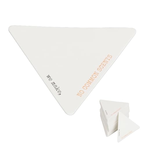 Tiras de Prueba de Perfume de 100 Piezas Tiras de Papel de Perfume Desechables Forma de Evaluacin Fragancia Strips Blotter para Aceites Esenciales