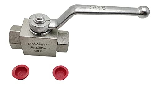 Goodparts Hydraulic High Pressure Ball Valve 2 Way 7250 Psi Shut-Off Hydraulic Ball Valve cover