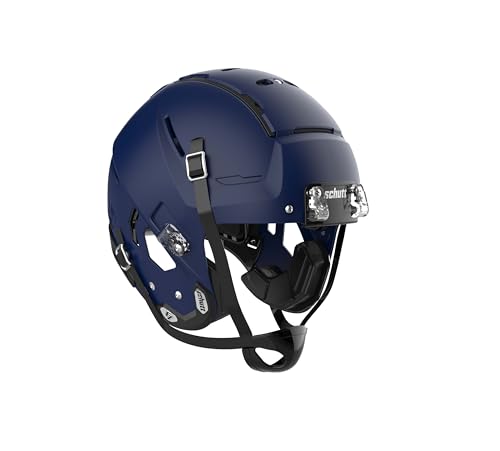 Schutt Sports F7 LX1 Youth Football Helmet, Facemask NOT Included, Matte Navy, Large