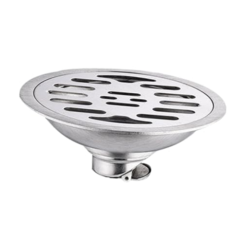 Couvercle de drain acier DOITOOL x4 pour filtre de douche