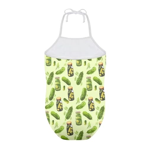 Image of ELEQIN Cartoon Animal Cute Girls One Piece Swimsuit Adjustable Swimwear for 3Y-10Y