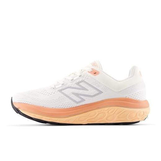 New Balance Chaussures de course Fresh Foam X 860 V14 pour femme, Nb 103 Blanc/Angora/Nectar de pêche, 36.5 EU