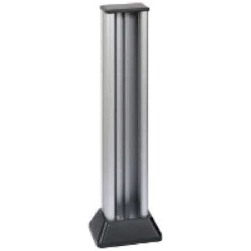 Minicolumna 2 caras 4 mods alu-gra bloc multiprise aluminium