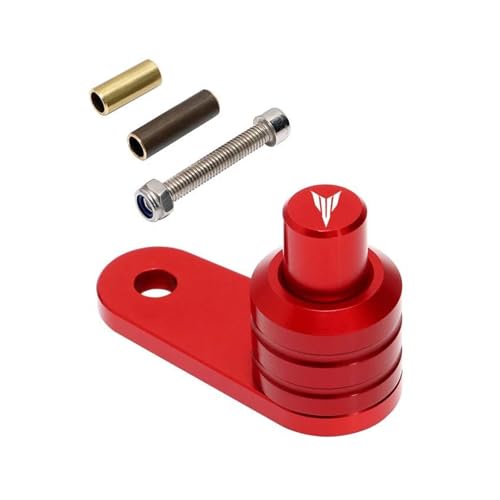 Bremsparkhebel Parkplatz Taste Hebel Schloss Für YAM&AHA MT01 MT09 MT07 MT10 MT03 MT-09 MT-07 MT-10(Red)