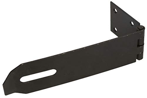 Image of KOTARBAU Hasp with Padlock Various Sizes Hasp Hinge Throw Armoured Bolt Door Lock Security Hasp Powder Coated Hasp (170 mm)