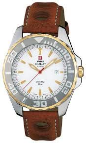 Montre Swiss Military Vintage en cuir pour vos tenues chic au quotidien