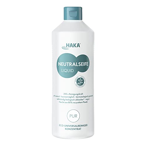 HAKA Neutralseife Liquid, Allzweckreiniger, 1L, Universalreiniger für den Haushalt und Auto, pH-neutrales Reinigungsmittel,...