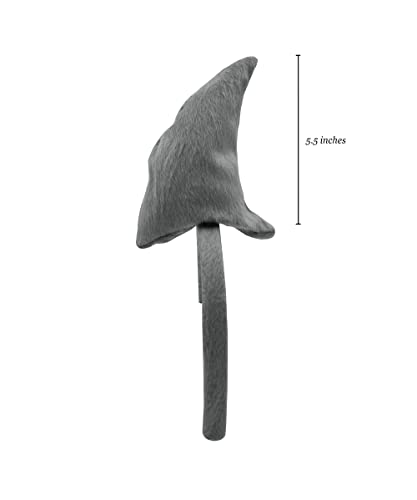 Nicky Bigs Novelties 70600 Adult Fun Shark Fin Headband Great White Shark Fish Party Hat Costume thumb #1