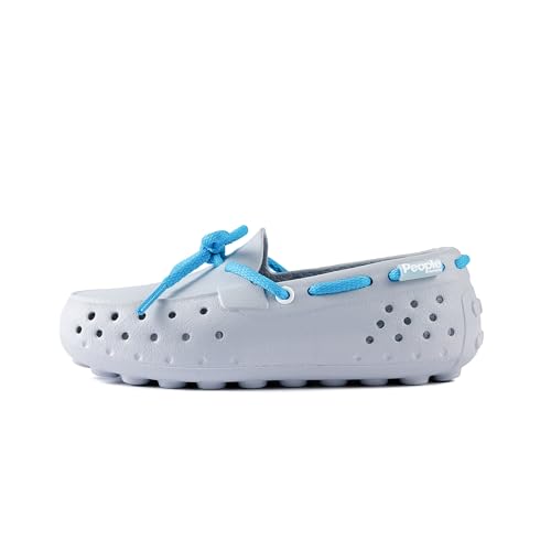 Image of People Footwear Senna Kids - Waterproof Slip-On Rubber Loafers, Lightweight Durable Boat Shoes for Boys & Girls, Non-Slip Water Shoes for Outdoors