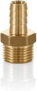 BFG Garden Hose Connector for Outside Tap, 1/2" BSP Male Thread to 12mm Barbed Hose Tail - Perfect for Smaller Diameter Hose Pipe Irrigation, Durable and Corrosion Resistant for Peace of Mind