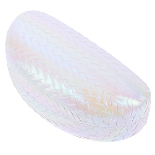 WOFASHPURET Stylish Hard Shell Sunglasses Case Large Capacity Eyewear Holder for Home Office Travel Protective Metal Frame Storage Box