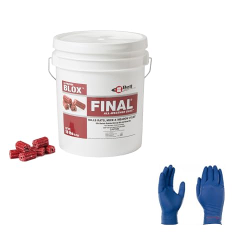 Bell Final Blox Rodent Bait Poison 18#- Brodifacoum