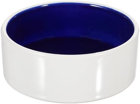 TRIXIE Keramikschale, 0.35 l/ø 12 cm, cream/blue