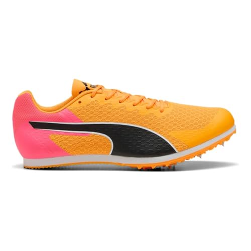 Puma Unisex Evospeed Star 9 Zapatillas para Correr Spikes Sun Stream Sunset Glow Puma Black   Naranja 41