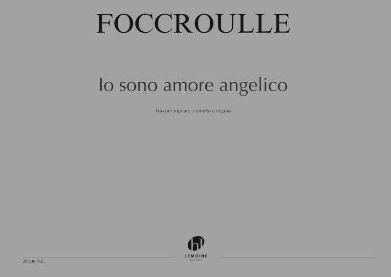IO SONO AMORE ANGELICO POUR SOPRANO, CORNETTO ET ORGUE --- CONDUCTEUR