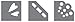 Fiskars 01-005850 Squeeze Punch 3 in 1 Corner Punch Paper Craft, Stitch in Time
