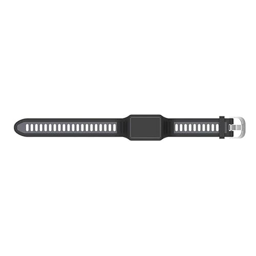 [koolriver] For Amazfit Helio Strap �P�[�X �ϏՌ� �J�o�[ �V���R�� ��ʕی�P�[�X�{�o���h 2�w�J���[ �\�t�g �x���g �v���e�N�^�[�J�o�[ �X�g���b�v(�u���b�N�O���[)
