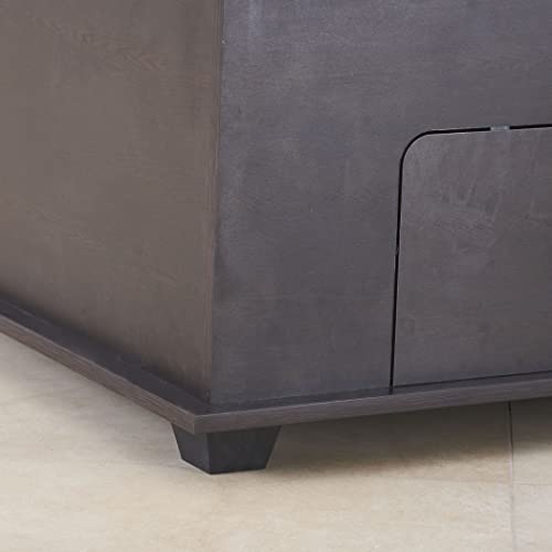 Image of Home Centre Helios Arvis Diwan Single Bed - Wenge (Engineered Wood)