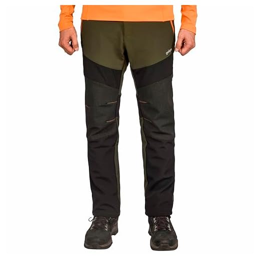 GOKYO K2 Cold Weather Trekking & Outdoor Sherpa Pants Soft Shell Bonded Fleece Insulation Lining for Extreme Cold Weather, Windproof & Water Resistant for Men-32-Olive
