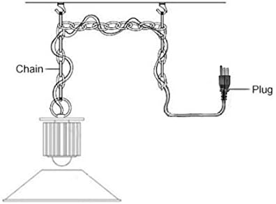 Installation Diagram for Kiven High Bay Light