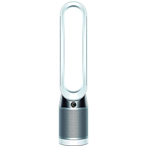 Dyson - Pure Cool TP04 torre purificadora de aire, color blanco y plateado