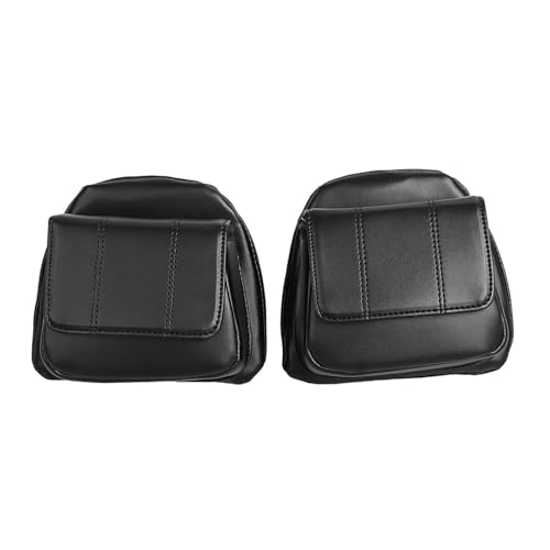 Carénage de jambe inférieur ventilé noir avec boîte à gants et poche porte Touring